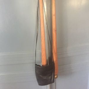 Crossbody Baggu Mushy Leather Purse